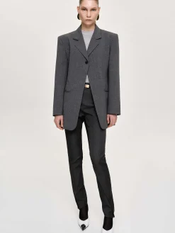 Source Unknown Vêtements D'Exterieur-Blazer A Un Bouton, Anthracite