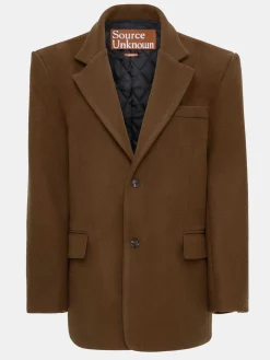 Source Unknown Accessoires-Blazer Boyfriend Surdimensionne Hayk, Java