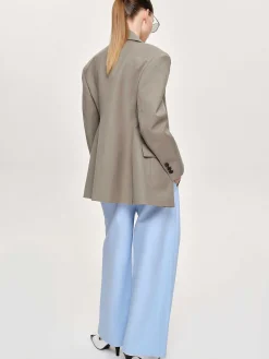 Source Unknown Vêtements D'Exterieur-Blazer Croise Messi, Dune