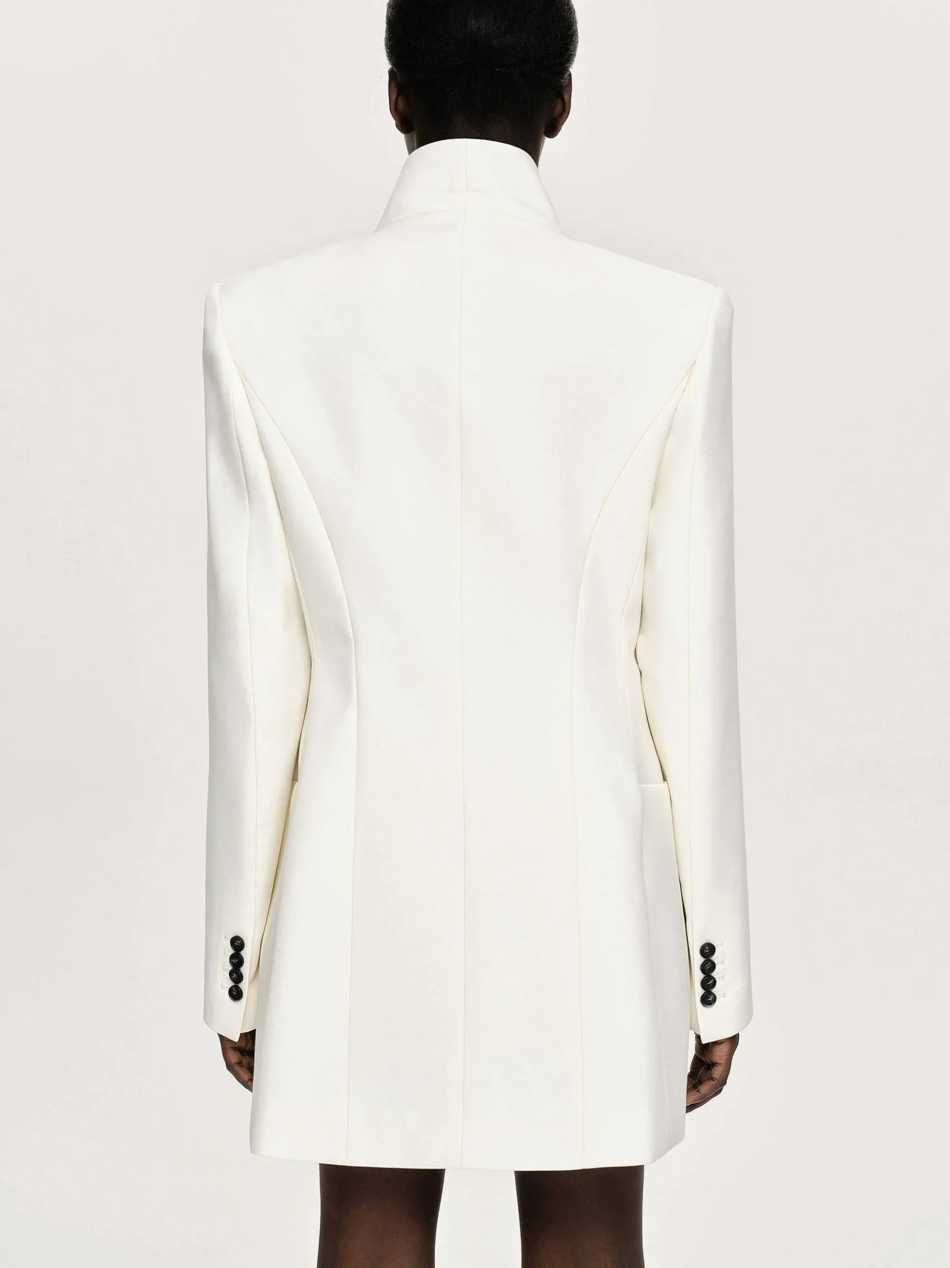 Source Unknown Vêtements D'Exterieur-Blazer Portefeuille Corrin, Creme