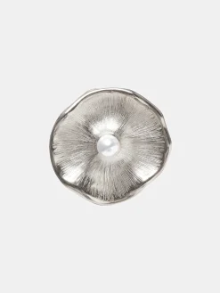 Source Unknown Vêtements-Boucles D'Oreilles A Tige Jardin, Argent