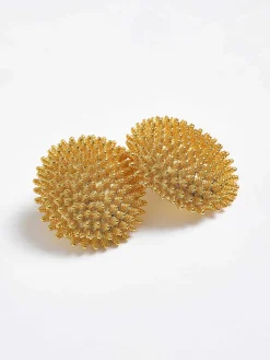 Source Unknown Vêtements-Boucles D'Oreilles Boules De Perles, Or