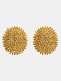 Source Unknown Vêtements-Boucles D'Oreilles Boules De Perles, Or