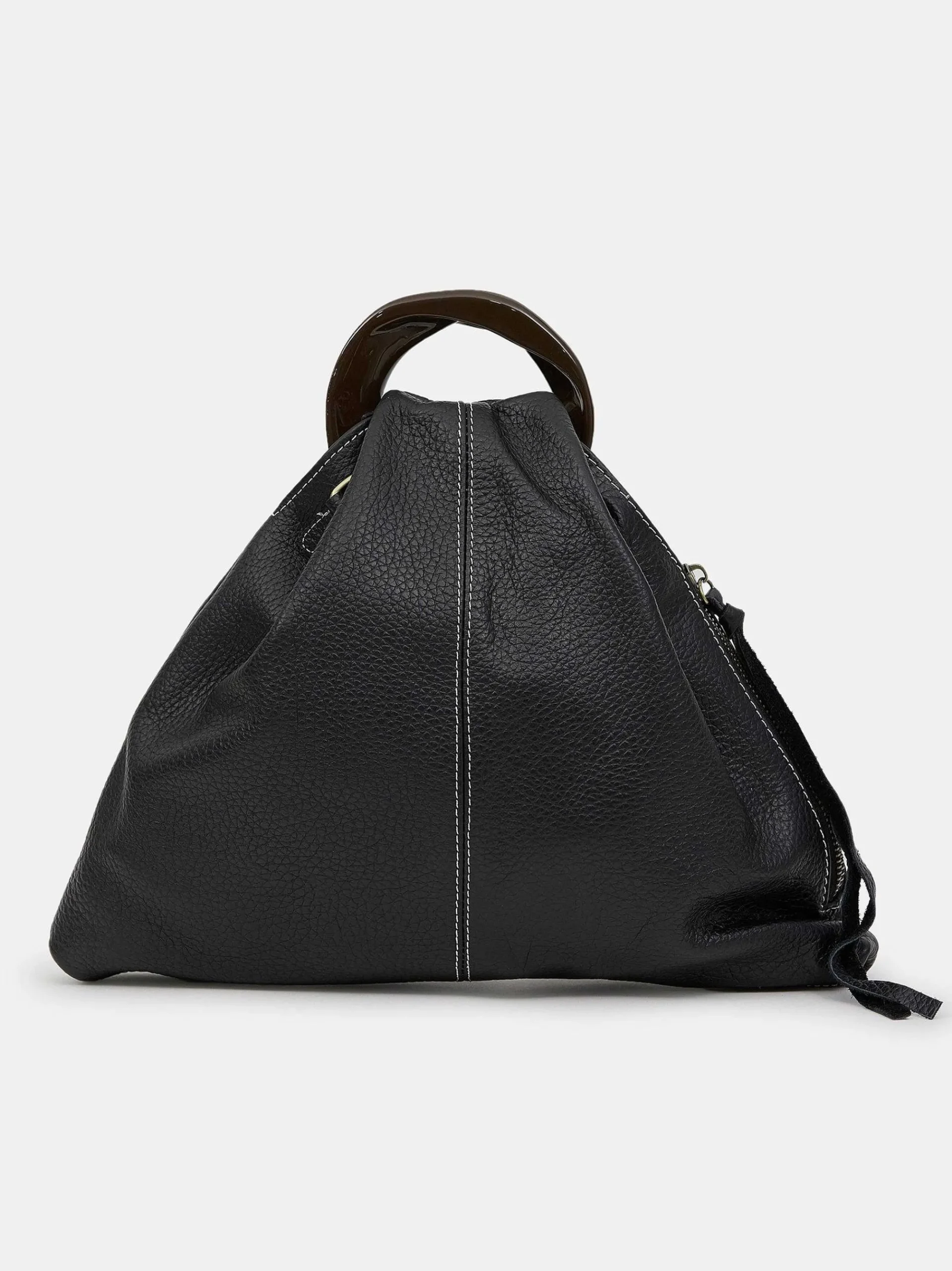 Source Unknown Chaussures Et Sacs-Cabas Triangle En Cuir De Veau, Noir