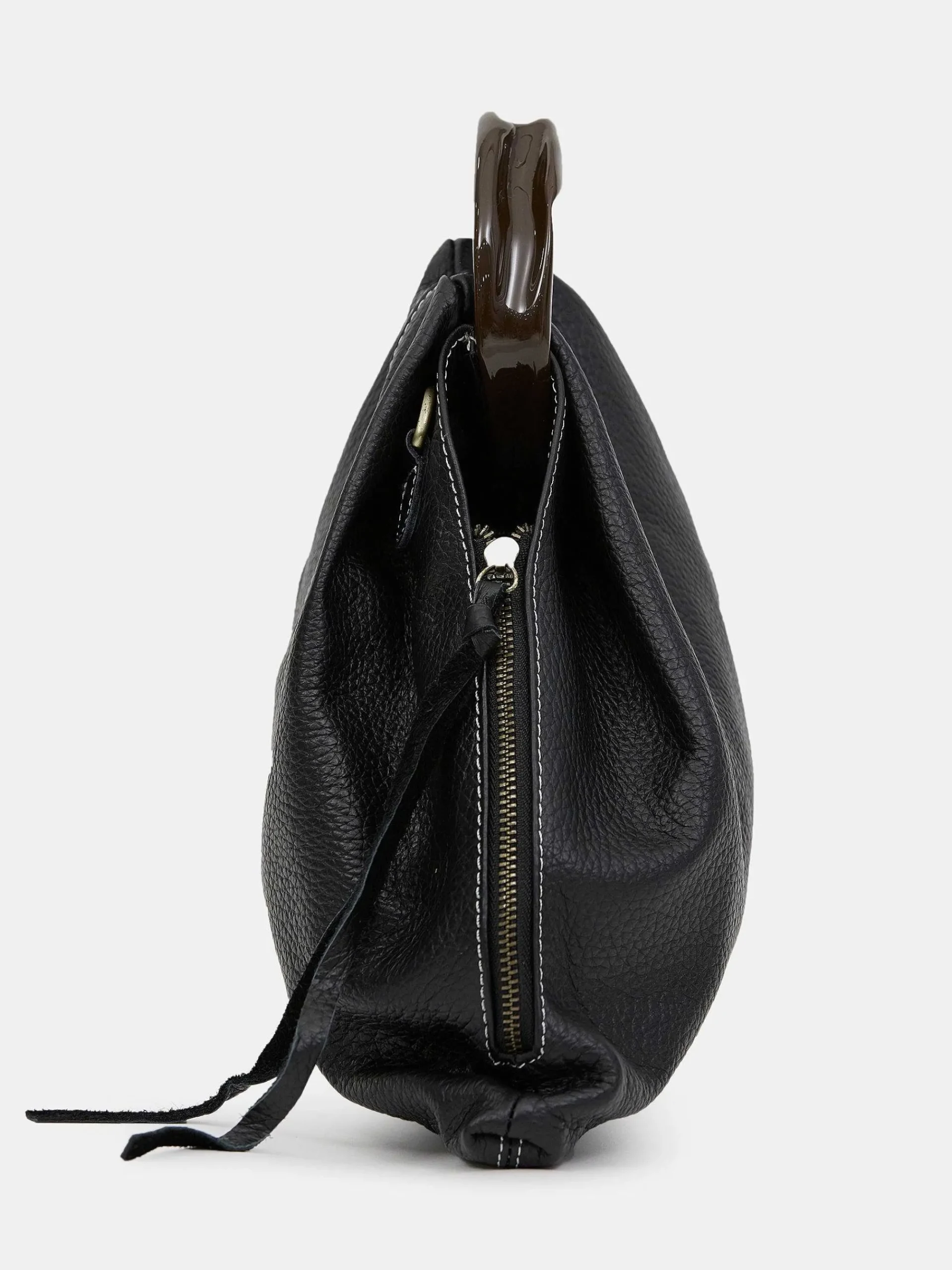 Source Unknown Chaussures Et Sacs-Cabas Triangle En Cuir De Veau, Noir