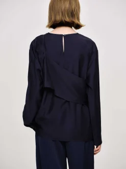 Source Unknown Hauts-Chemisier Superpose, Bleu Marine