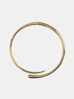 Source Unknown Vêtements-Collier Ras Du Cou, Dore