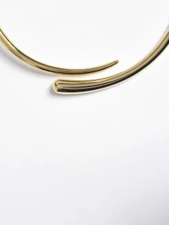 Source Unknown Vêtements-Collier Ras Du Cou, Dore
