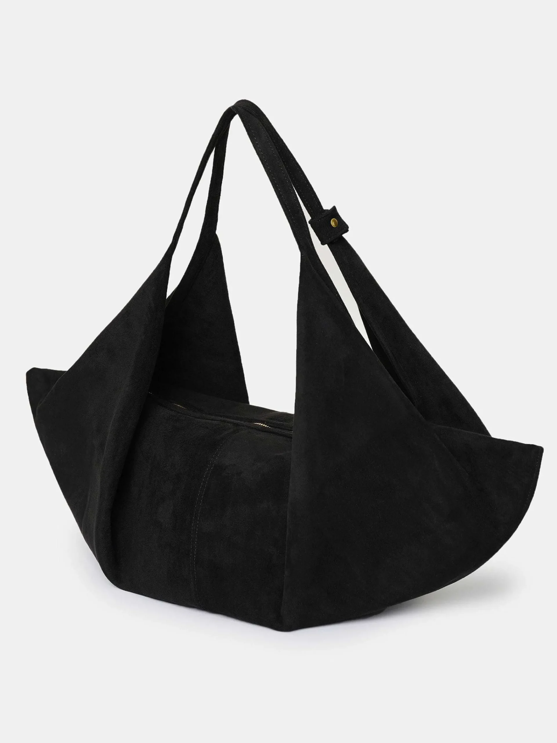 Source Unknown Chaussures Et Sacs-Grand Sac Fortune Cookie, Suede Noir