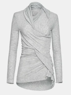 Source Unknown Hauts-Haut Drape Asymetrique Folgore, Gris