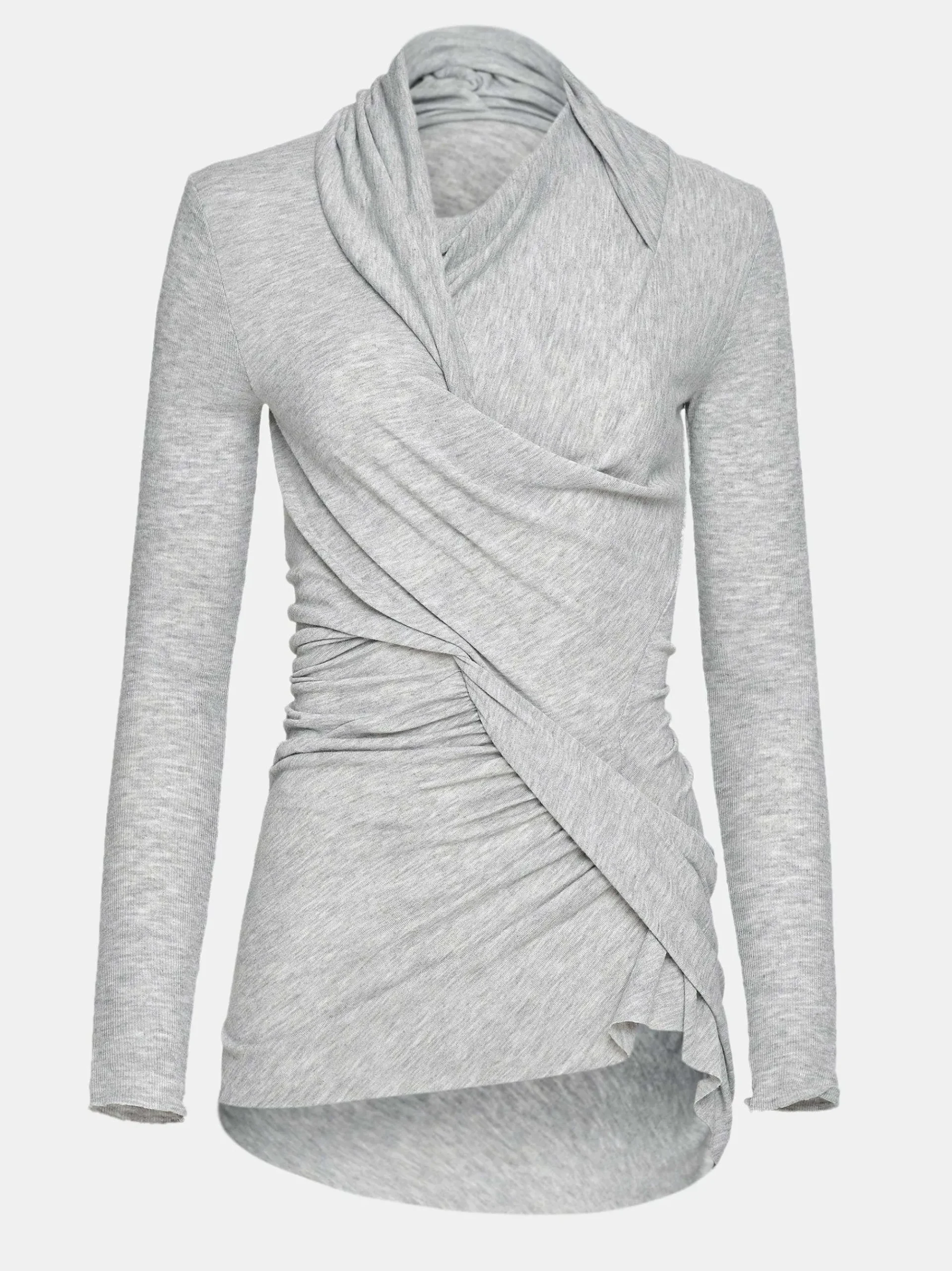 Source Unknown Hauts-Haut Drape Asymetrique Folgore, Gris