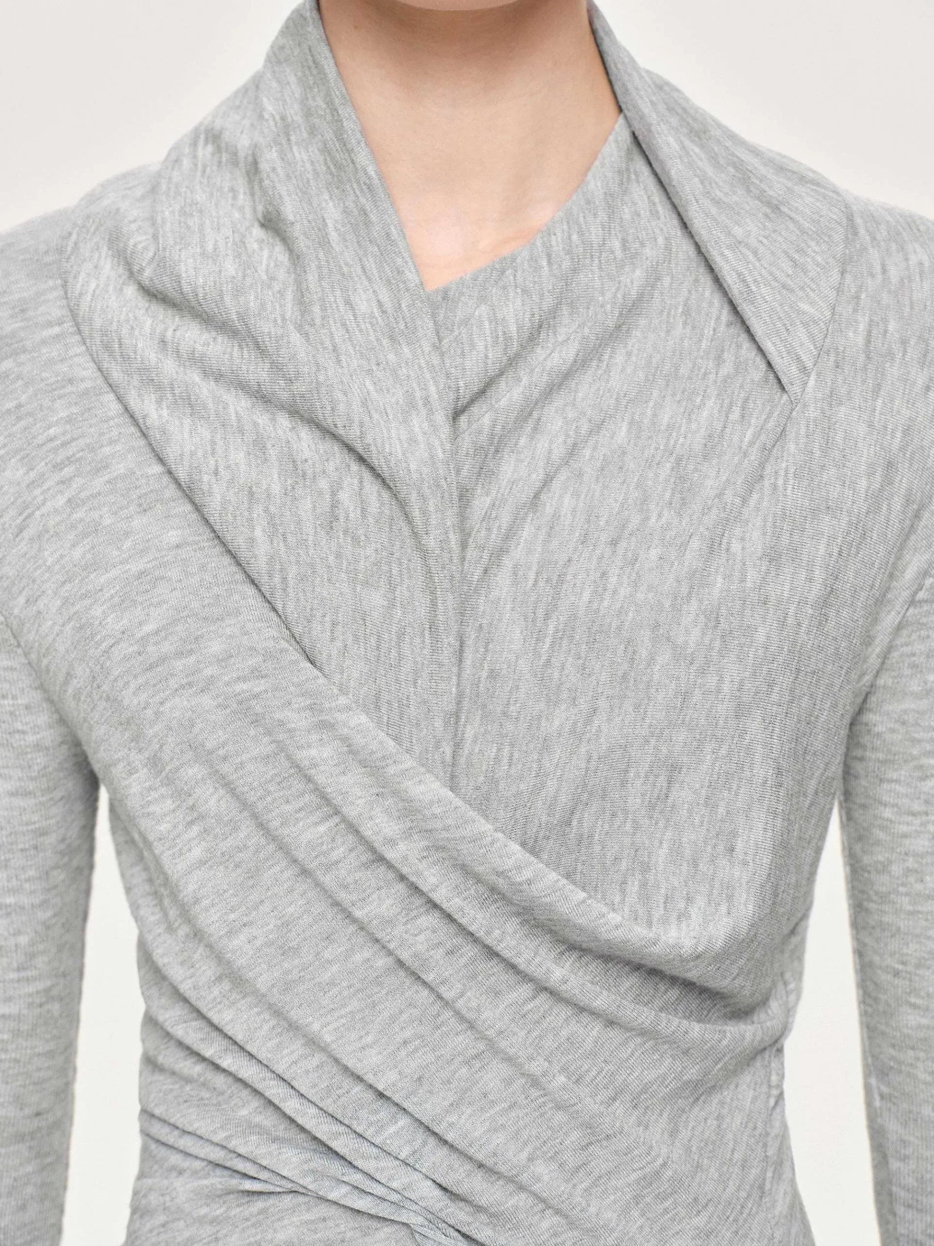 Source Unknown Hauts-Haut Drape Asymetrique Folgore, Gris