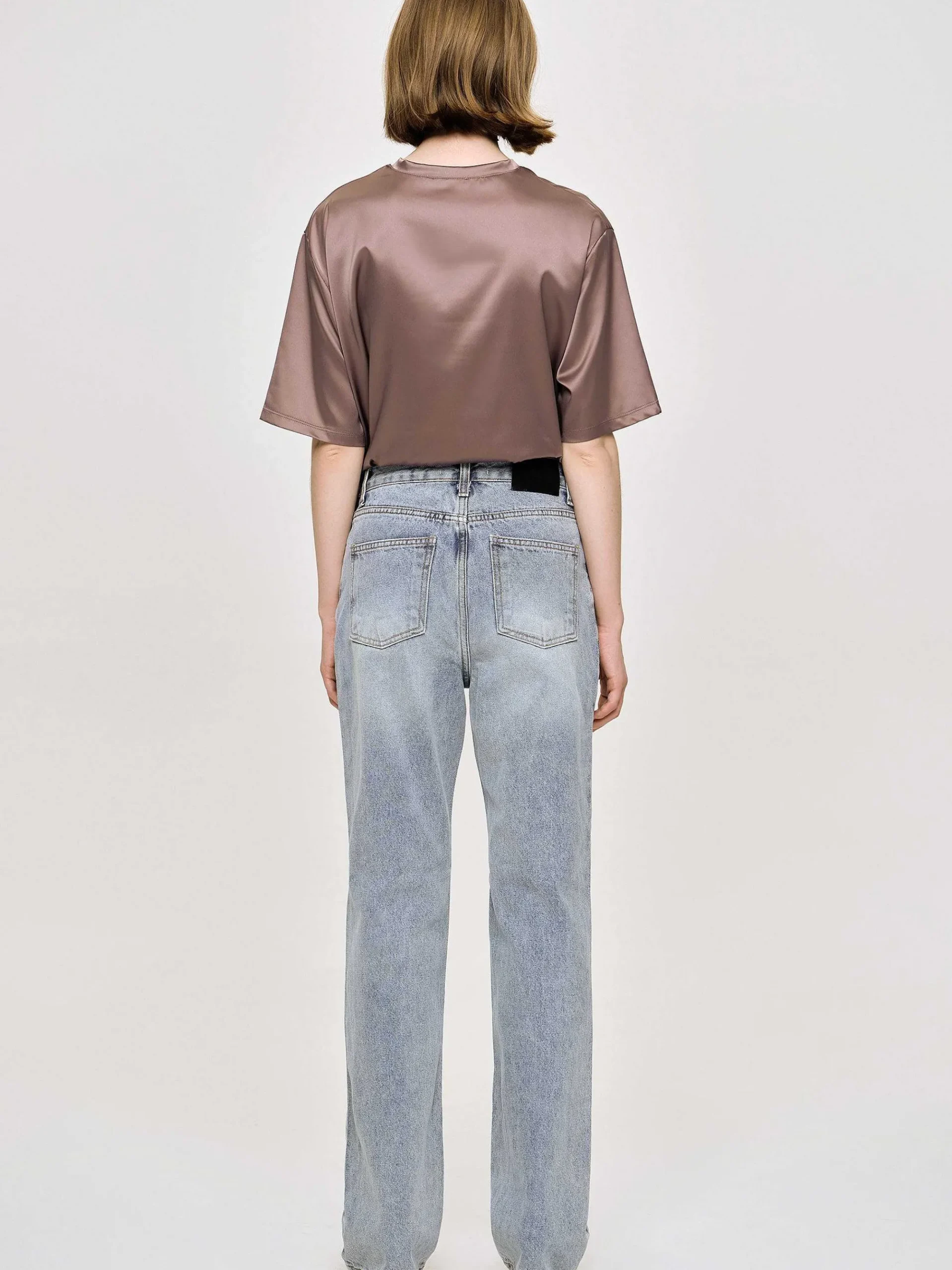 Source Unknown Jean-Jean Long Taille Haute, Bleu Cendre