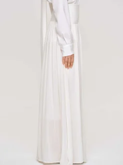 Source Unknown Bas-Jupe Longue Taille Basse Ocelia, Blanc