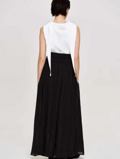 Source Unknown Bas-Jupe Longue Taille Basse Ocelia, Noir