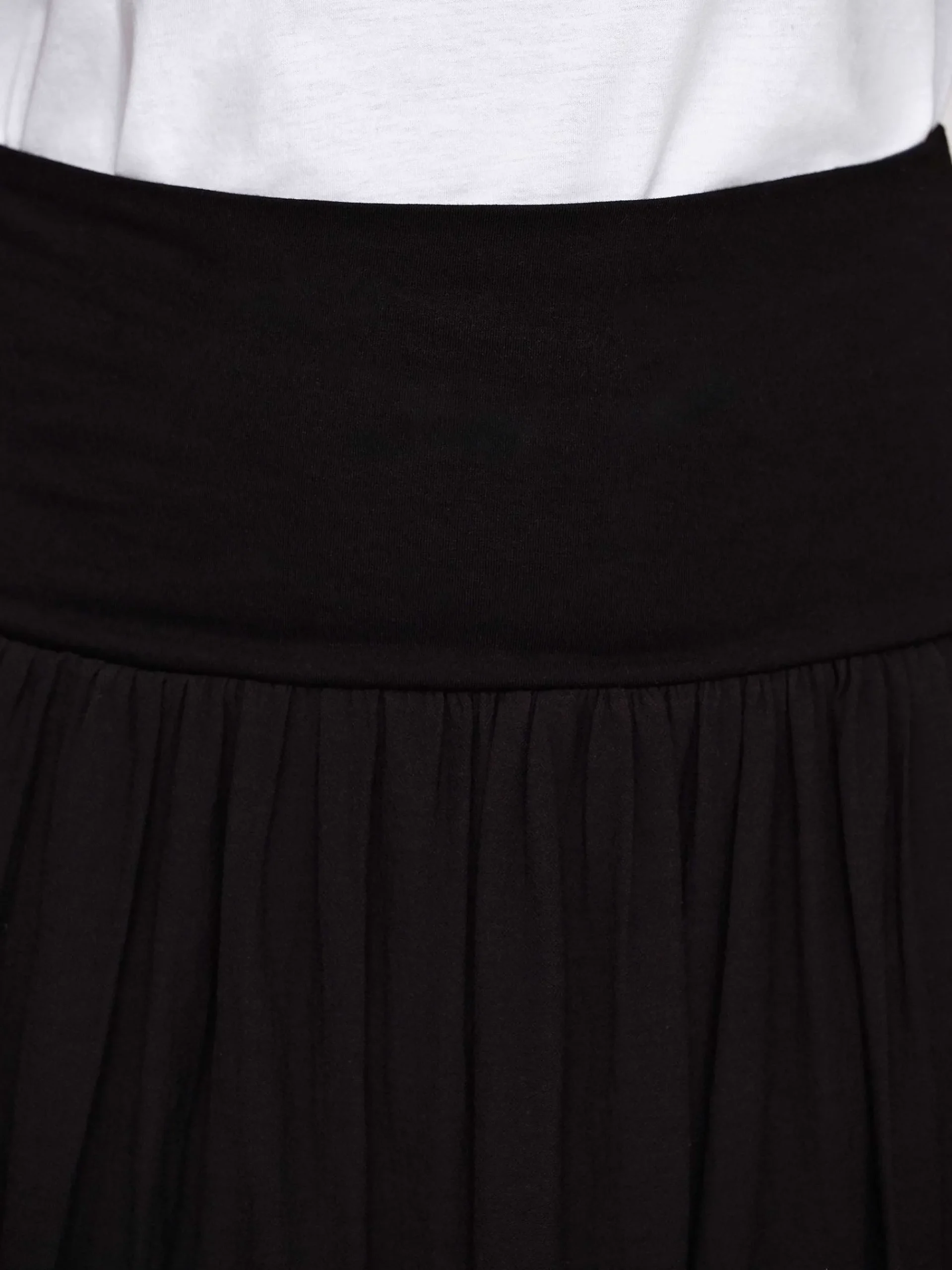 Source Unknown Bas-Jupe Longue Taille Basse Ocelia, Noir