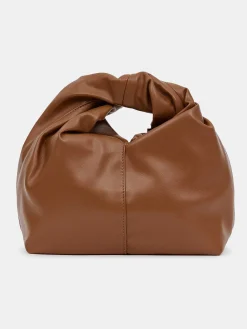 Source Unknown Vêtements-Mini Sac Twist, Cognac