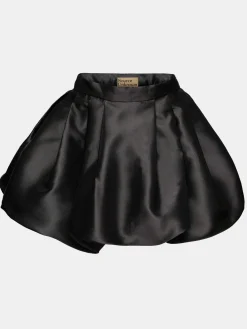 Source Unknown Vêtements-Mini-Jupe A Ourlet Bulle Suki, Noir