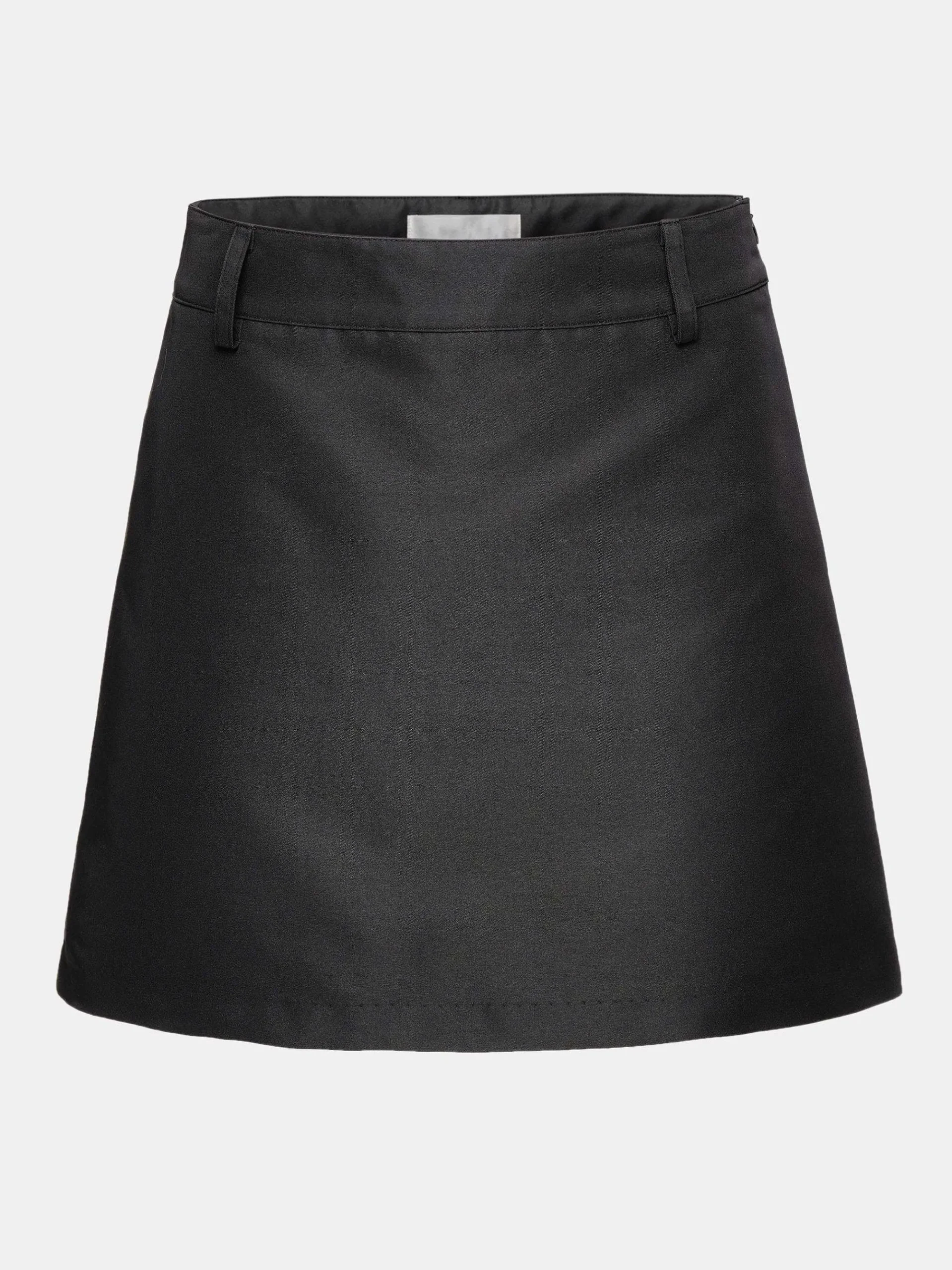 Source Unknown Vêtements-Mini-Jupe De Costume En Nylon, Noir