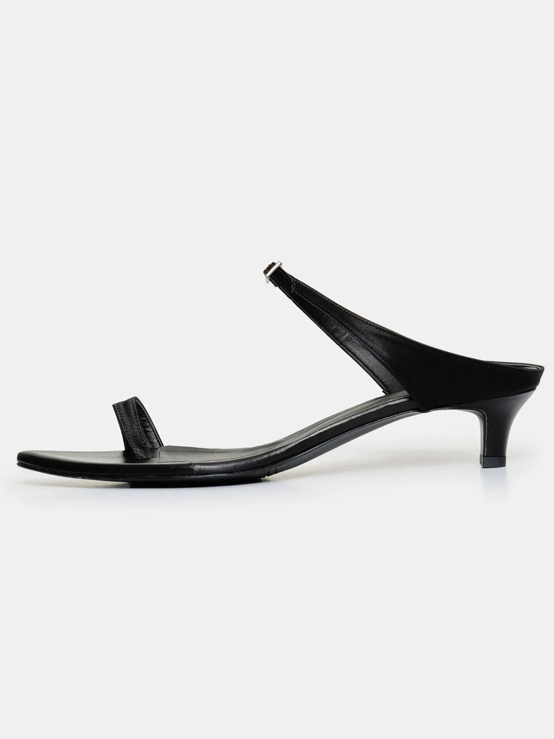 Source Unknown Chaussures Et Sacs-Mules A Strass Avec Anneau D'Orteil Pisa, Noir