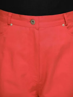 Source Unknown Bas-Pantalon A Jambe Cylindrique, Rouge
