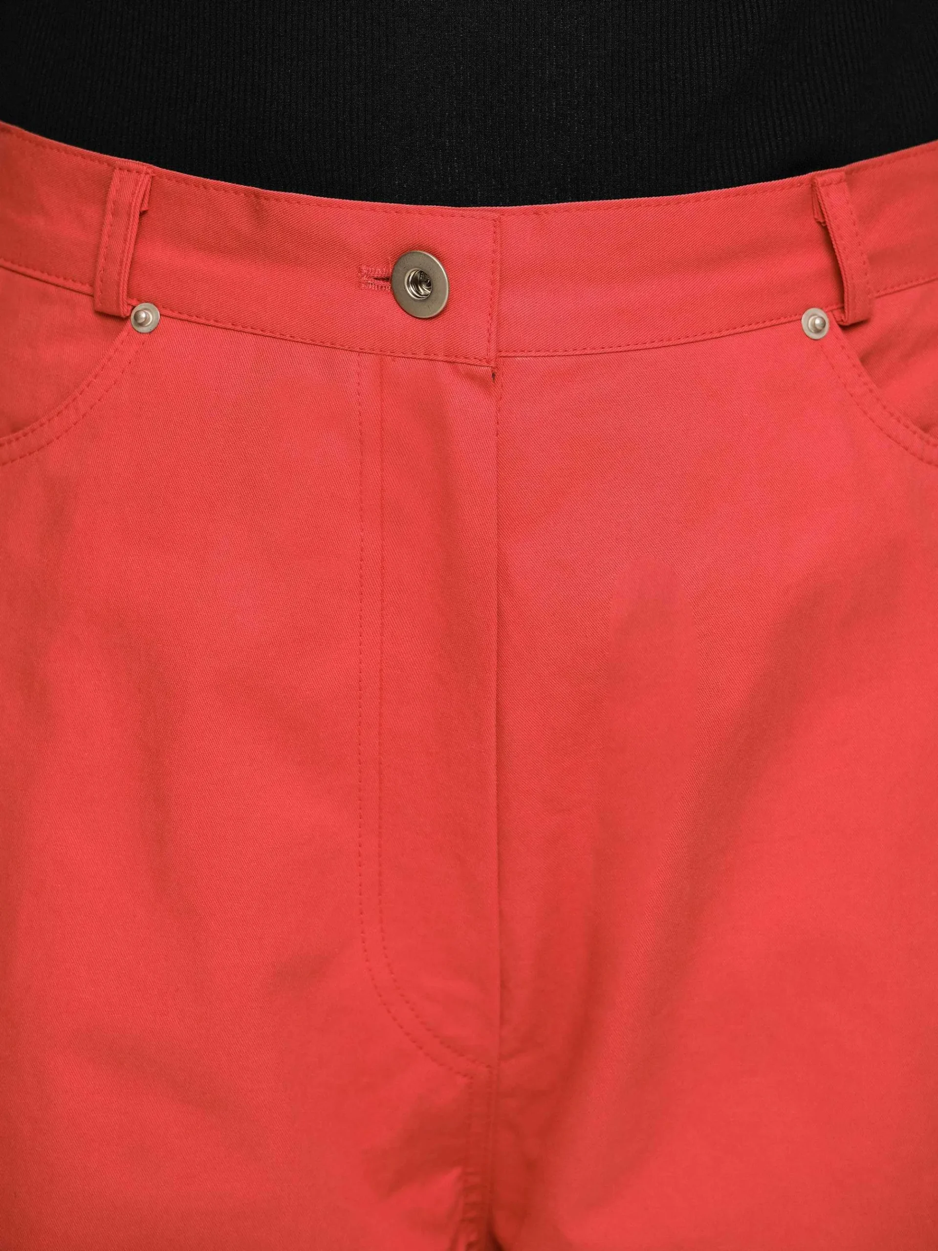 Source Unknown Vêtements-Pantalon A Jambe Cylindrique, Rouge