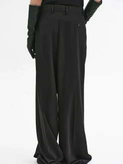 Source Unknown Vêtements-Pantalon Croise Rennert, Noir