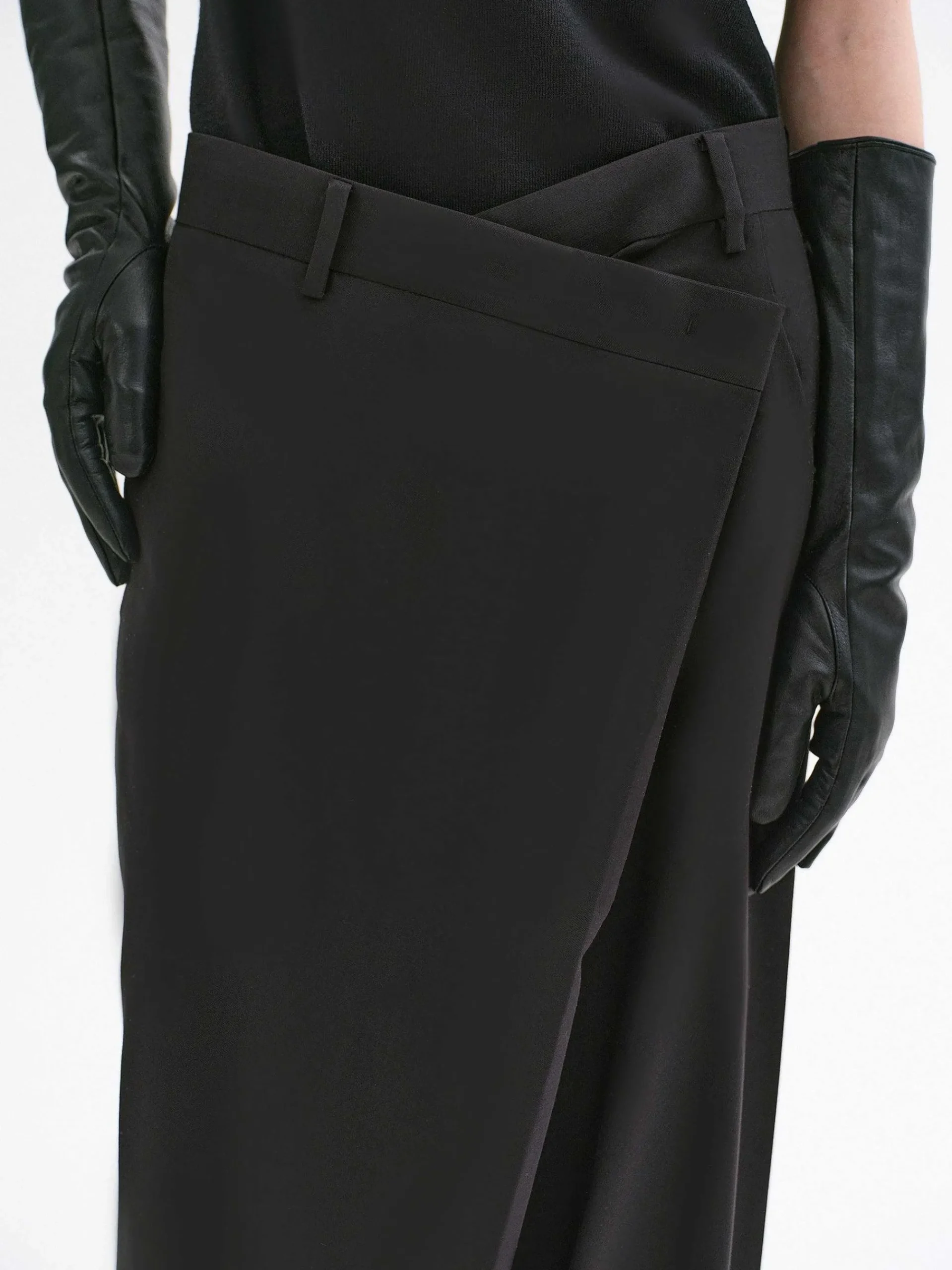 Source Unknown Bas-Pantalon Croise Rennert, Noir