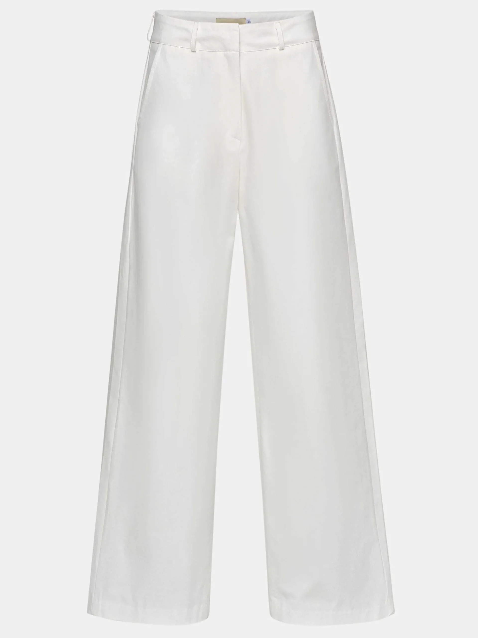 Source Unknown Bas-Pantalon Large En Popeline, Blanc