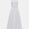 Source Unknown Accessoires-Robe Debardeur En Coton, Blanc