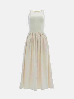 Source Unknown Vêtements-Robe Debardeur En Coton, Tofu