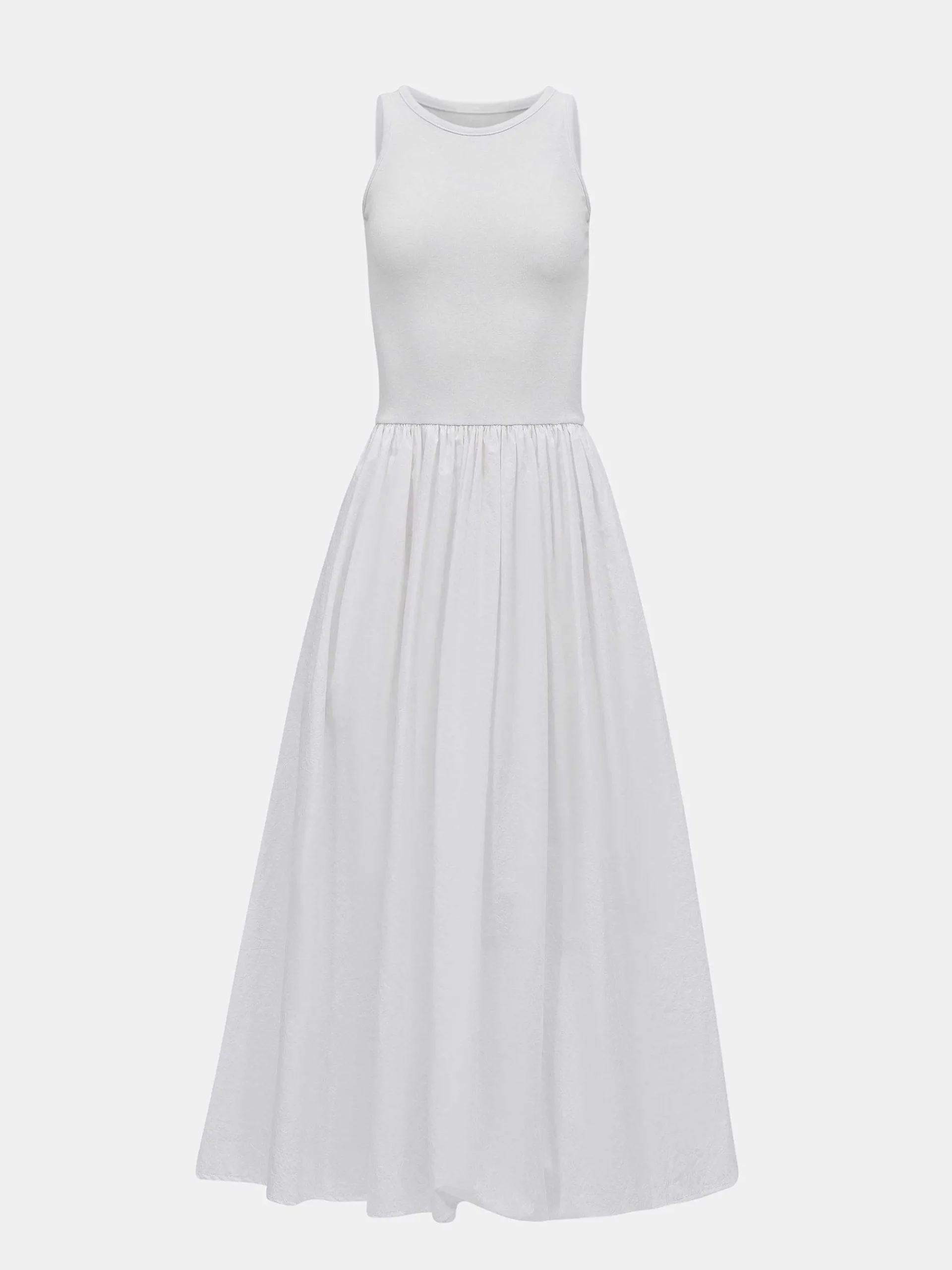 Source Unknown Accessoires-Robe Debardeur En Coton, Blanc