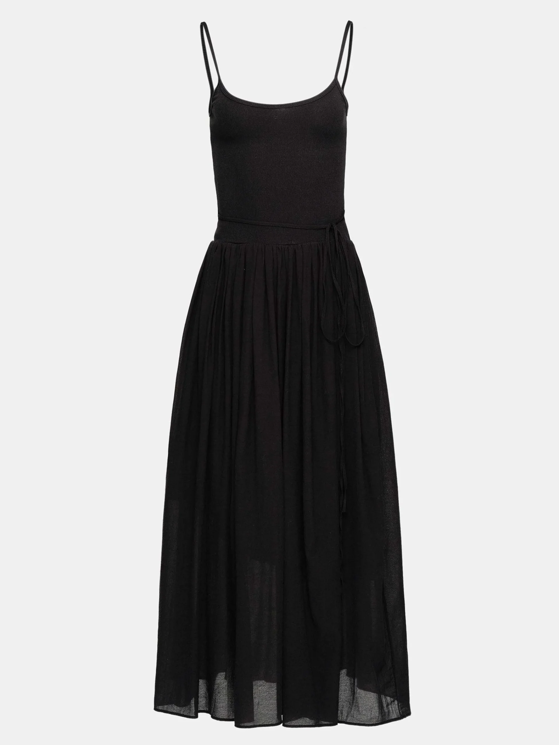 Source Unknown Accessoires-Robe Nuisette En Tulle, Noir