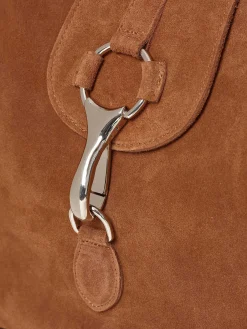 Source Unknown Chaussures Et Sacs-Sac Hobo En Suede, Cuivre