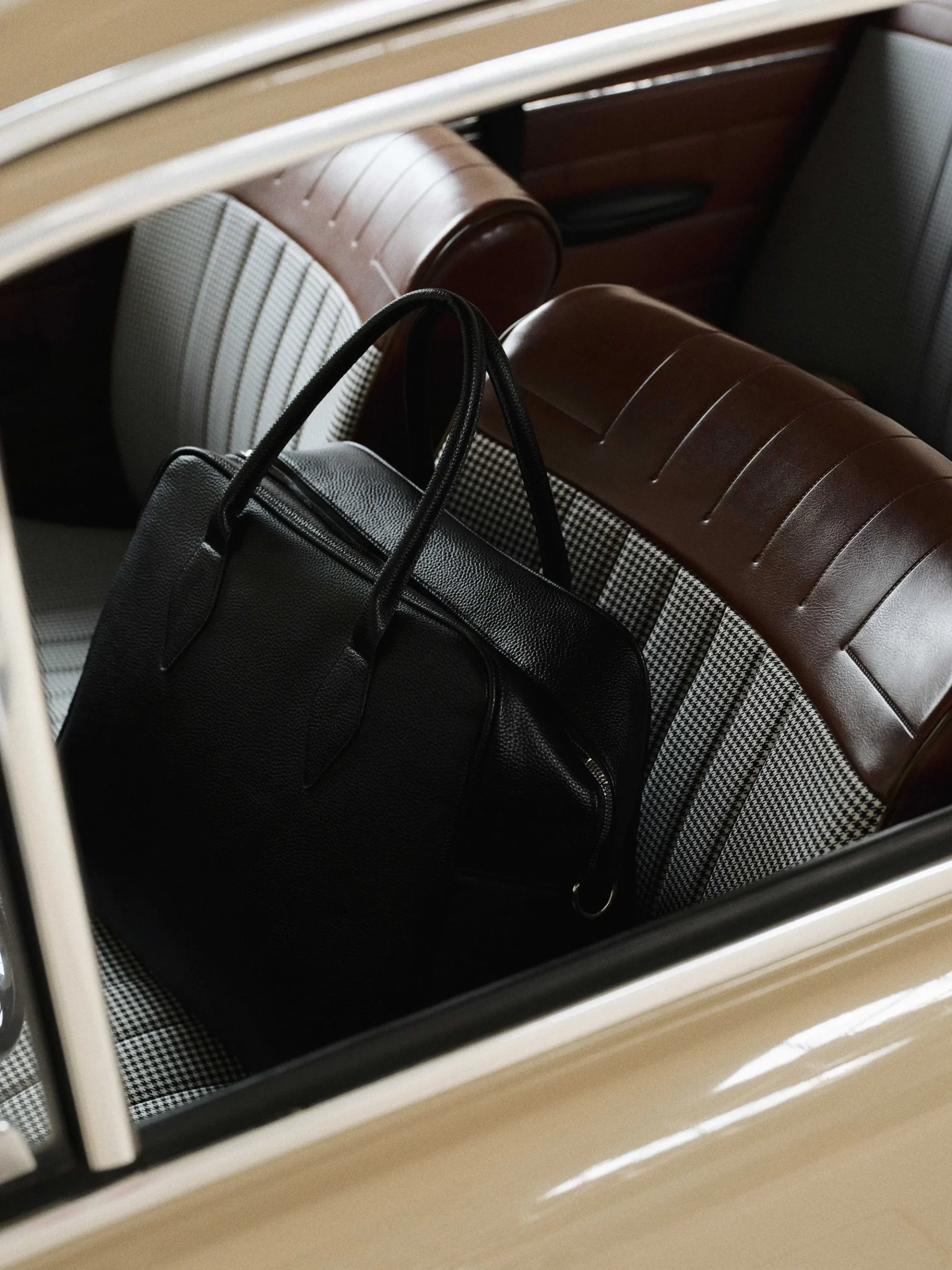 Source Unknown Vêtements-Sac Week-End Xlarge En Similicuir, Noir