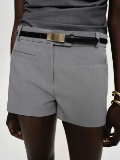 Source Unknown Vêtements-Short A Poche Passepoilee Ulna, Gris