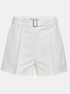 Source Unknown Bas-Short Large Avec Ceinture, Blanc