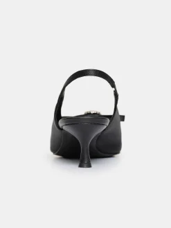Source Unknown Chaussures Et Sacs-Sifua Sandales A Bride Arriere Avec Boucle Sur Le Devant, Noir