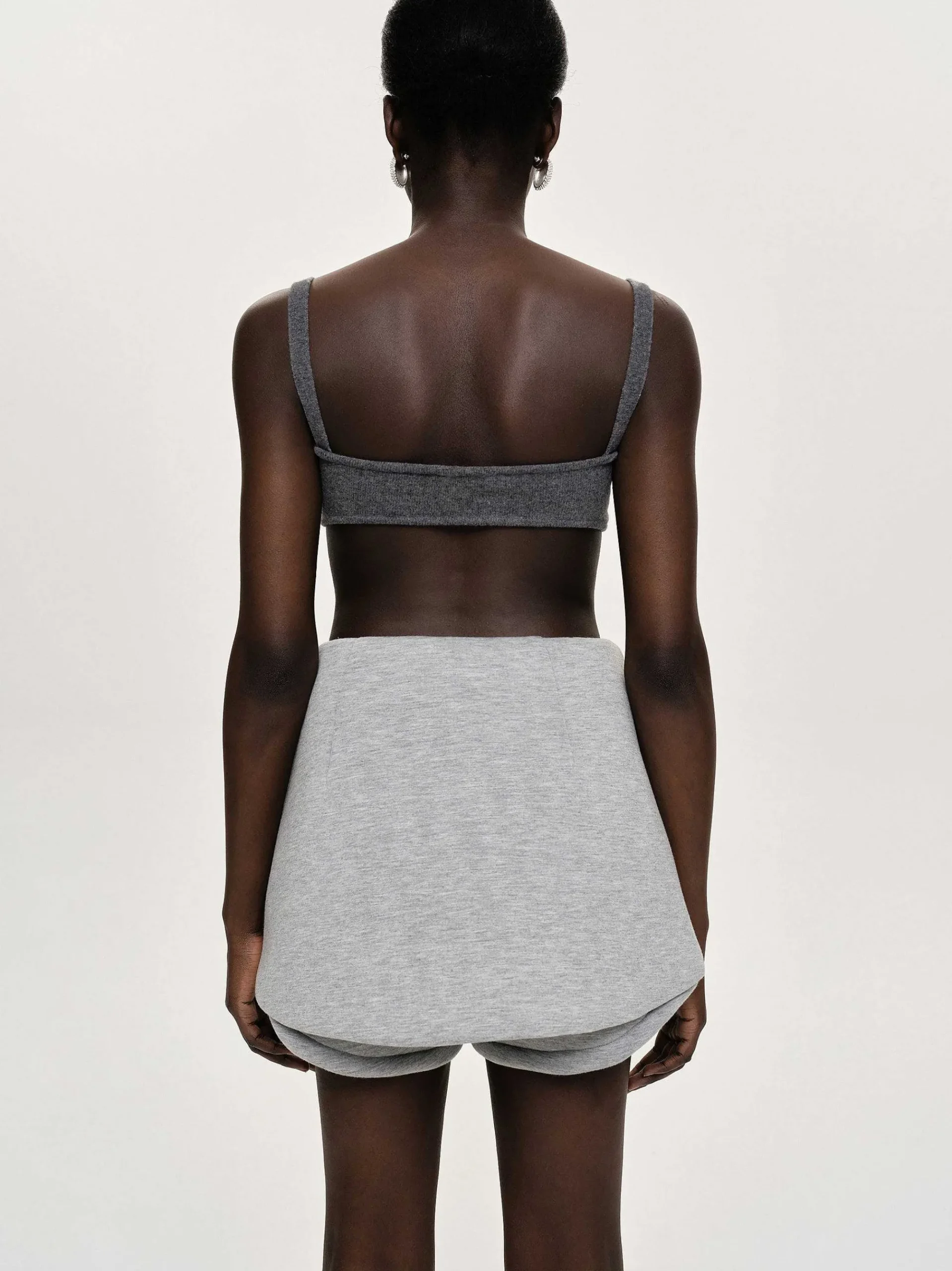 Source Unknown Tricots-Soutien-Gorge En Tricot Cotele, Charbon De Bois
